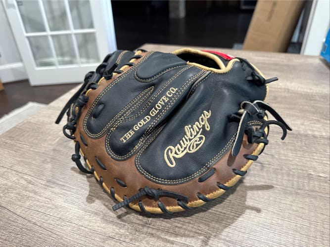Rawlings Heart of the Hide RH Catcher's Baseball Glove 33" (Used)