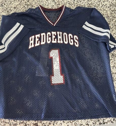 Hedgehogs team lacrosse jersey NEW XL mens
