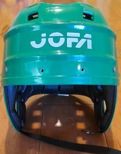 Vintage JOFA VM 480 Large Hockey Helmet Green Sweden 1980s Gretzky Style Rare Pro Stock (Used)