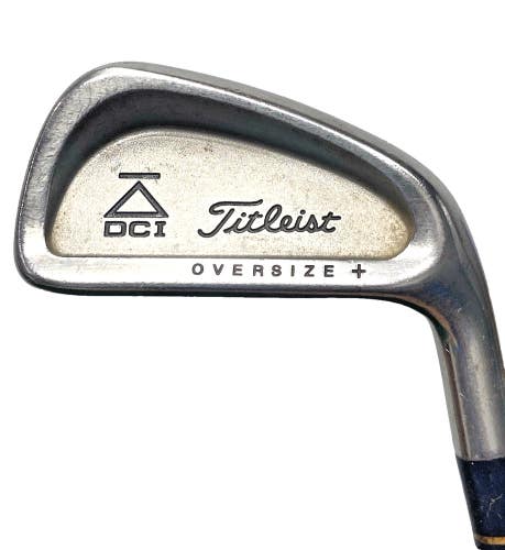 Titleist DCI Black Oversize + 4 Iron Men's RH Tri Spec Stiff Steel 38" New Grip