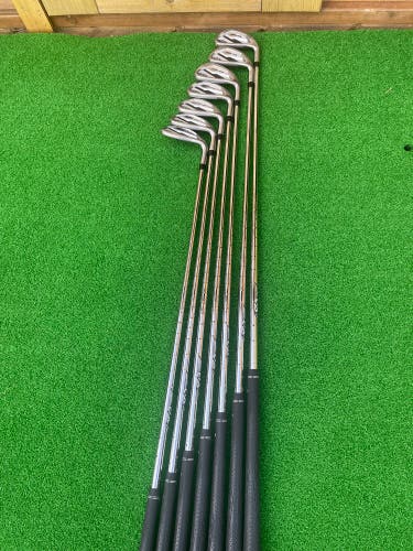 Men's 2020 Callaway Mavrik Right Handed Iron Set Regular Flex (7 Clubs) #5 - #9, PW, GW (Used)