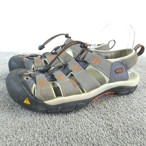 KEEN Newport H2 Mens Size 9 Closed Toe Water Sandals Gray Hiking Trail Shoes