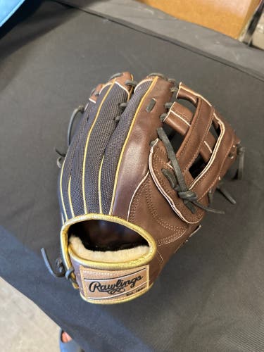Custom Finger Shift Rawlings Pro Preferred RH Outfield Baseball Glove 12.75" (Used)