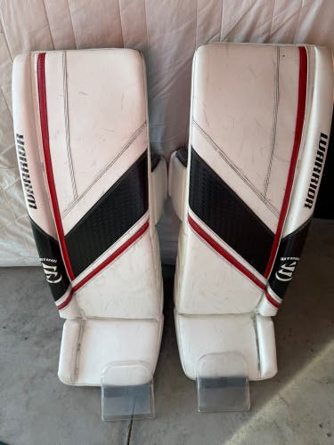 34" Warrior Ritual G6 E+ Goalie Leg Pads (Used)