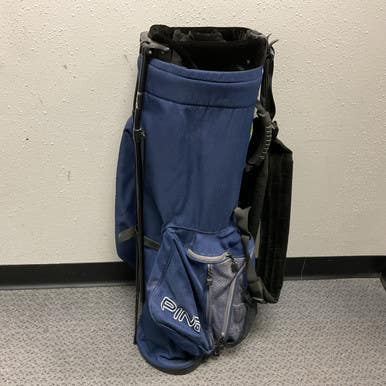 Used Ping STAND BAG Mens Stand Bag Navy Blue 11855-S000202910