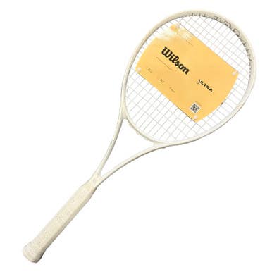 Used Wilson ULTRA UV Adult Tennis Racquet White 4 3/8" 10299-S000308897