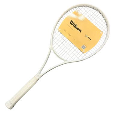 Used Wilson ULTRA UV Adult Tennis Racquet White 4 3/8" 10299-S000308898