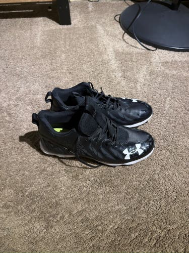 Men's Size M 10.5 (W 11.5) Under Armour Spotlight Franchise RM 2.0 High Top (Like New)