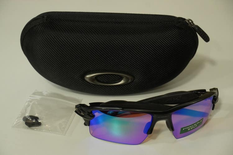 Oakley Flak 2.0 XL Sunglasses 59-12-133 Prizm Golf Lens Black + Case ~ OO9188-05