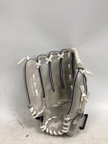 Used Rawlings SURE CATCH BB/SB Glove LH Throw Grey 12" 11851-S000046402