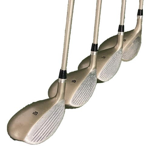 Wilson ProStaff W Titanium Wood Set 1W, 3W, 5W, 7W RH Ladies Graphite New Grips