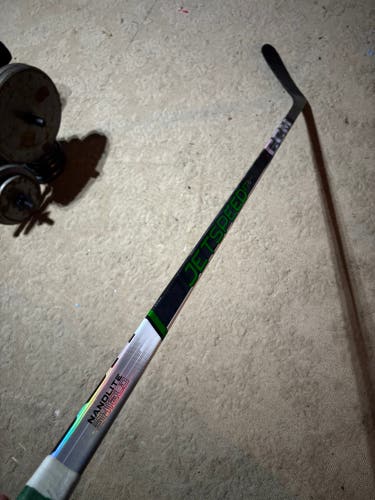 CCM JetSpeed FT6 Pro Left Hand Hockey Stick P90TM 70 Flex Pro Stock (Used)