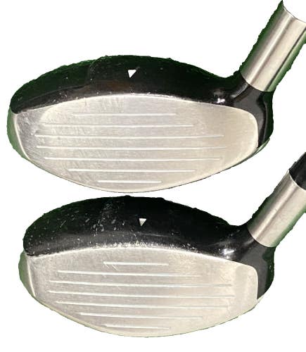 Adams Idea Hybrid Iwood Set 4h 21* And 5h 25* Regular Graphite RH New Mid Grips