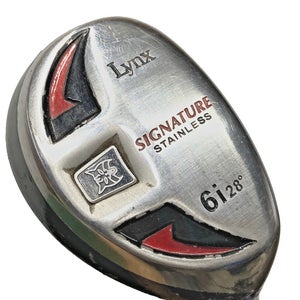 Lynx Signature Stainless 6i Hybrid 28* RH Men's Stiff Graphite 37.5" Nice Grip