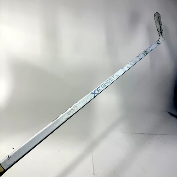 Repaired Left Handed CCM WHITE XF Ghost -75 Flex - P90t Curve - #QQ278