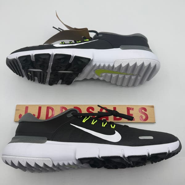 Nike Free Golf Next Nature NN Golf Shoes Black Gray Volt  display picture 1
