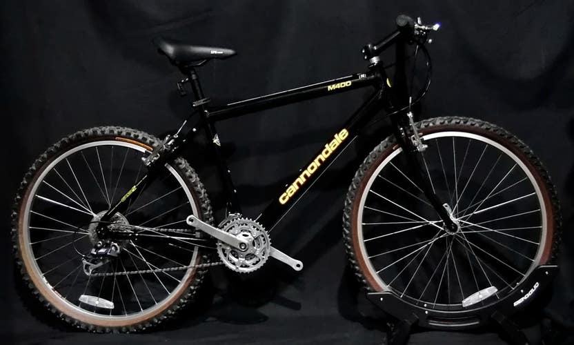 CANNONDALE M400 CAAD2 MTB BIKE SIZE LARGE, 18", 24 SPEED, ALUMINUM