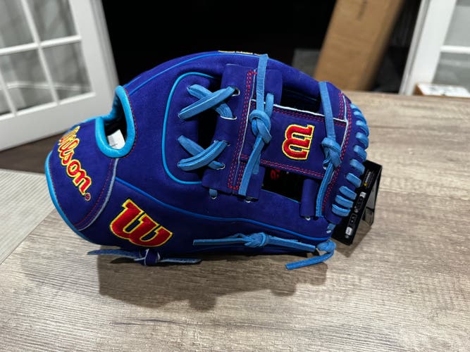 Wilson A2000 1786 Big League Chew Big Rally Blue Raspberry 11.5" (New)
