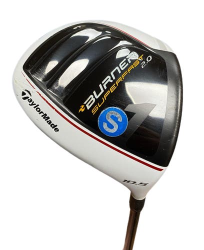 Taylormade Burner Superfast 2.0 Driver 10.5 Hazardous Smoke Excellent Shape