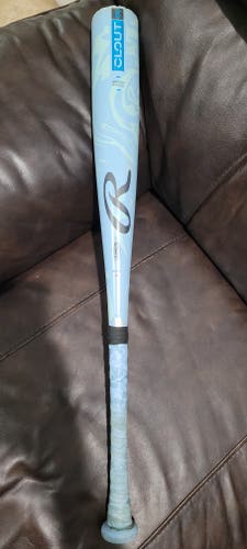 2025 Rawlings Clout AI Alloy USSSA Certified Bat (-10) 18 oz 28" (Used)
