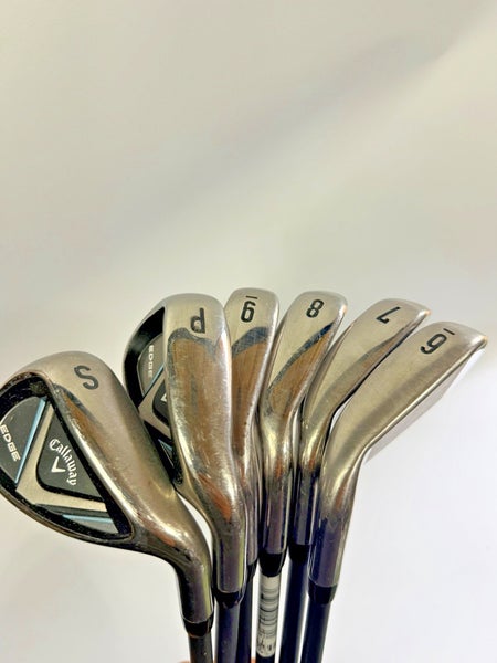 Callaway Edge Ladies Complete Set Graphite 10 Clubs Driver 3W Hybrid ...