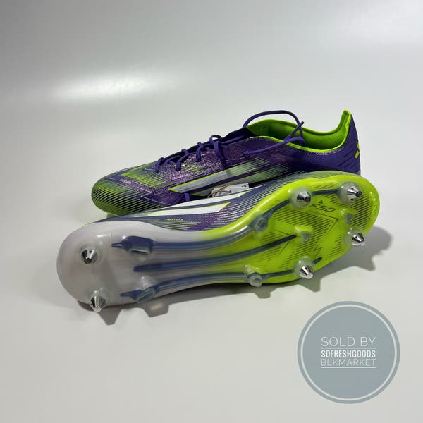 Adidas F50 Elite SG Purple Silver Soccer Cleats JH7633 Size  display picture 2