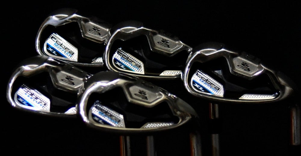 COBRA KING XL IRON SET 7-9 GW PW SHAFT: REGULAR LENGTH: (5) 37 IN RIGHT HANDED