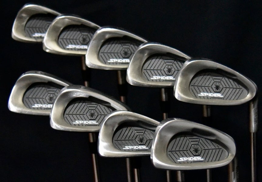 SPIDER IRON SET 3-9 SW GW SHAFT: STIFF LENGTH: (5) 39 IN RIGHT HANDED