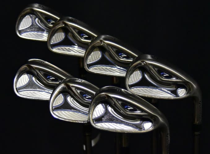 TAYLORMADE R7 DRAW IRON SET 5-PW SW SHAFT: LADIES LENGTH: (5) 37 IN RH NEW GRIPS