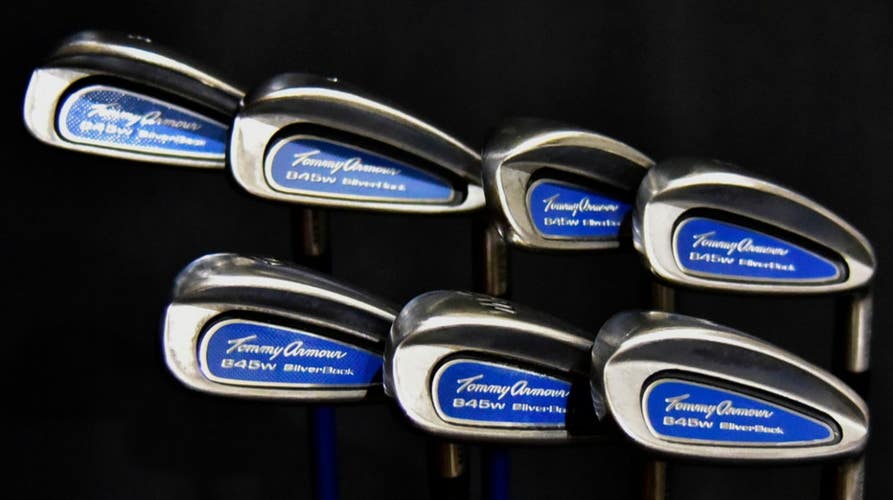 TOMMY ARMOUR 848W IRONS SET 6 SHAFT: LADIES LENGTH: (5) 37.5 IN RIGHT HANDED