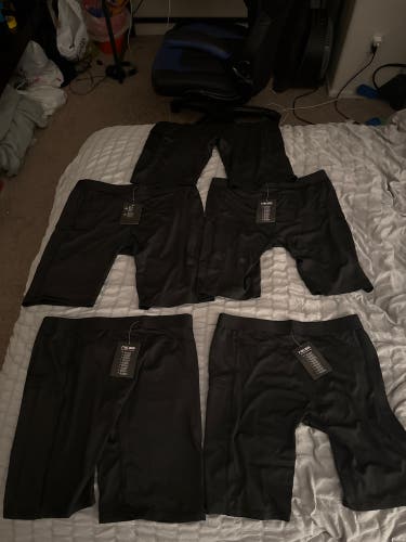 Black Large Adult Unisex BH Bikes Shorts (New)