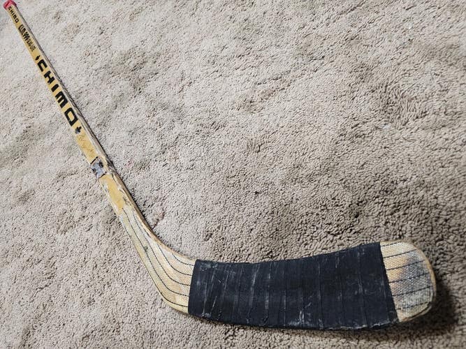 PETER STASTNY Early 90's Signed New Jersey Devils vs PITT Game Used Hockey Stick
