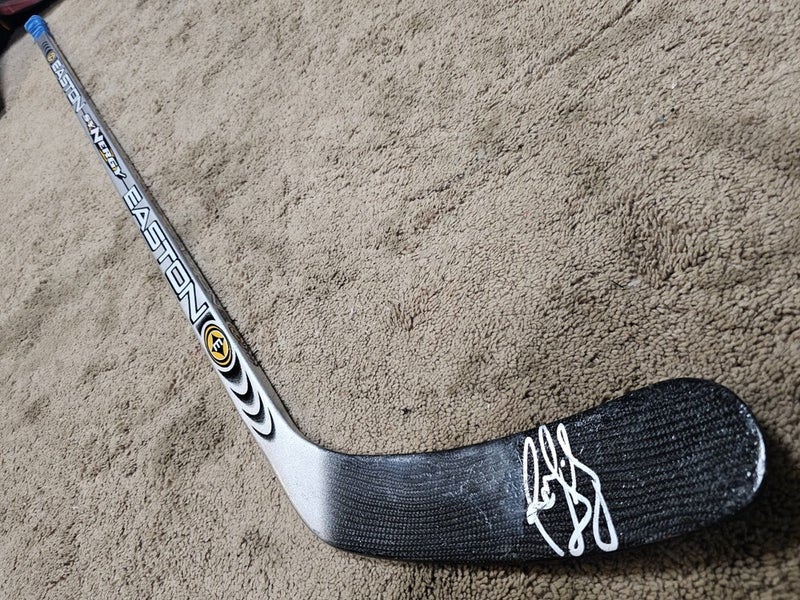 RON FRANCIS 03'04 Signed Toronto Maple Leafs NHL Game Used Hockey Stick