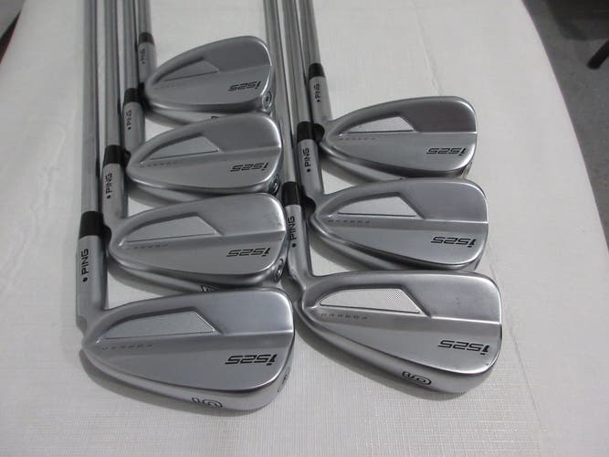 Ping i525 Iron Set - 5-PW, UW - PX IO 5.5 Regular Flex Steel - Black Dot
