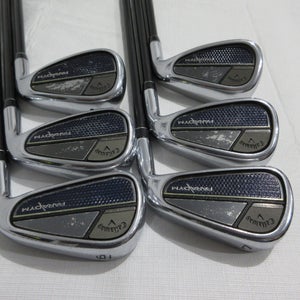 Callaway Paradym Iron Set - 6-PW, AW - Senior Flex Graphite