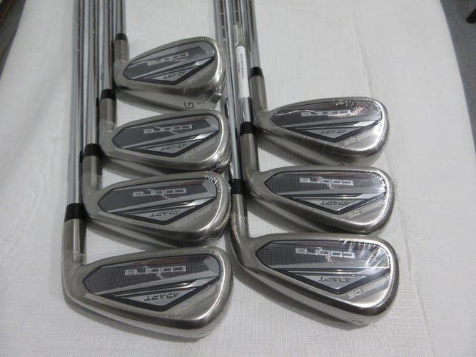 Cobra DS-Adapt Iron Set - 5-PW, GW - KBS Tour Lite Stiff Flex Steel - NEW