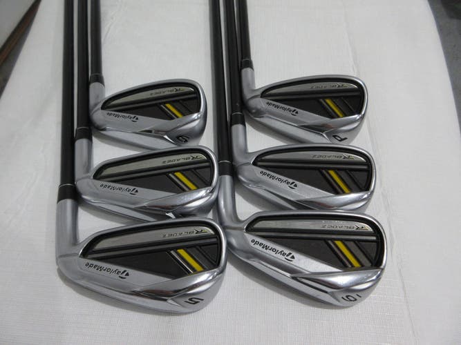 TaylorMade RocketBladez Iron Set - 5-PW - Senior Flex Graphite