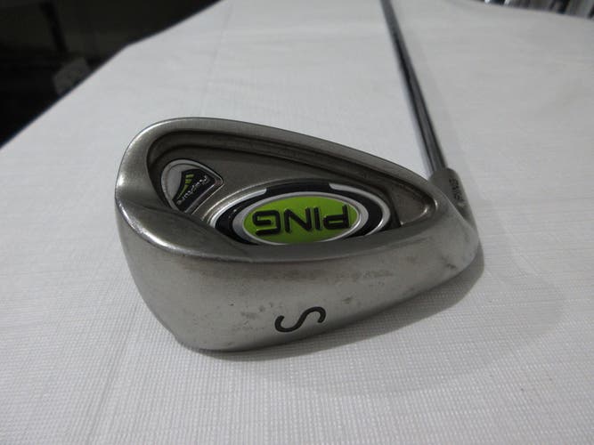 Left-Handed Ping Rapture Sand Wedge -54*- Stiff Steel Silver Dot +1" Long - MINT