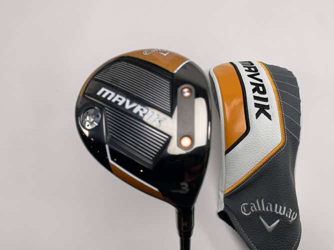 Callaway Mavrik 3 Fairway Wood 15* EvenFlow Riptide 6.0 60g Stiff RH HC
