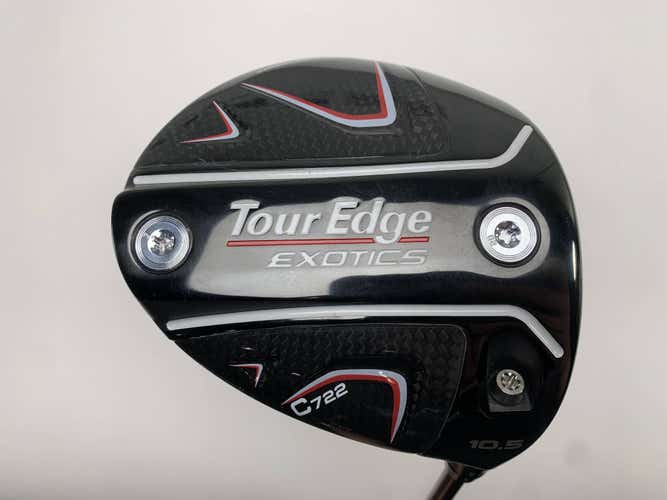 Tour Edge Exotics C722 Driver 10.5* Evenflow Riptide MX 6.5 60g XStiff RH