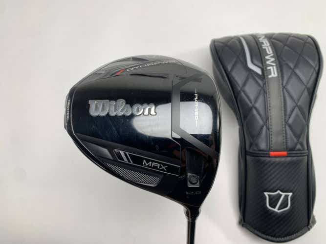 Wilson DYNAPWR MAX Driver 12* UST Mamiya LinQ 5F3 Regular Graphite Mens RH HC