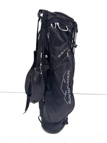 Used Sun Mountain BLACK Mens Stand Bag Black 11860-S000308511