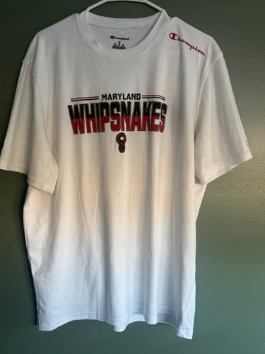 Champion Maryland Whipsnakes White XL Men's Champion Shirt