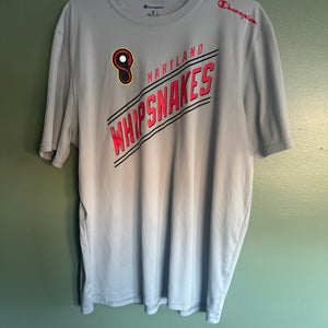 Champion Maryland Whipsnakes Gray XL Men's Champion Shirt Team Issued