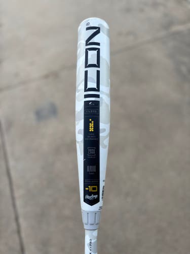 2025 Rawlings Icon Composite USSSA Certified Bat (-10) 19 oz 29" (Used)