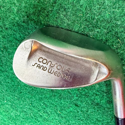 Console Sand Wedge SW Steel Shaft Golf Pride Grip 35” Right Handed Club