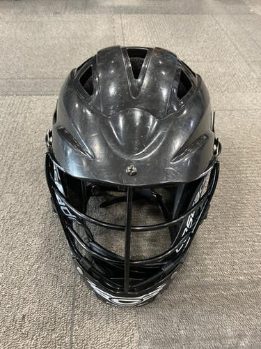 Used Cascade CS - YOUTH Lacrosse Helmet Black One Size 11614-S000235912