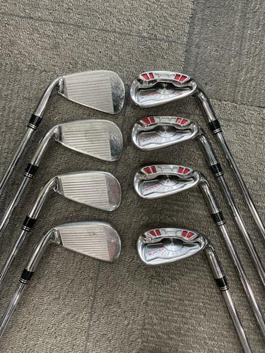 Used Taylormade BURNER HT Mens Iron Set RH 4I-GW/AW 11614-S000235908