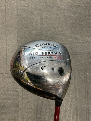 Used Callaway BIG BERTHA TITANIUM 454 Mens Driver RH 9.0 Degree