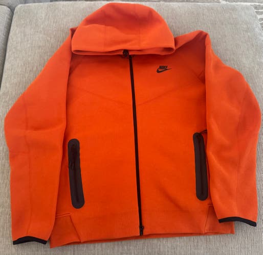 Orange Men's Large Nike Jacket (New)